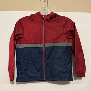 Old Navy S (6-7) hooded rain jacket